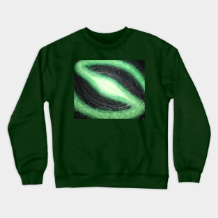 Green galaxy Crewneck Sweatshirt